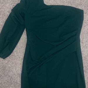 Elegant Green Women's Dress